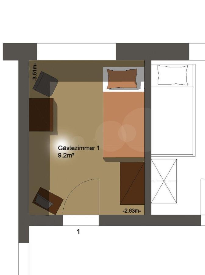 Pension Ruessel-Pub Sangerhausen Phòng bức ảnh