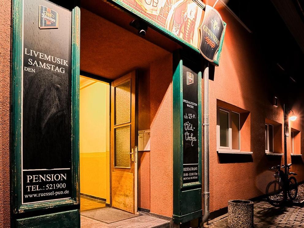 Pension Ruessel-Pub Sangerhausen Ngoại thất bức ảnh